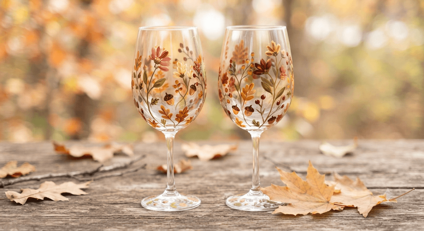 autumn-wine-glass-painting